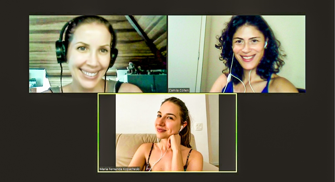 Josi Larger, Camila Cohen e Maria Fernanda Kopacheski (Foto: Divulgação)