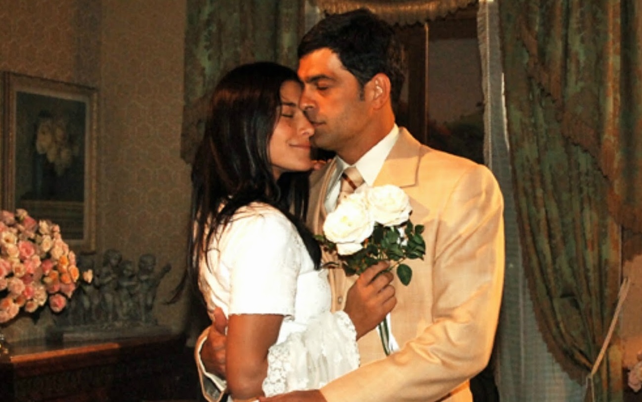 Priscila Fantin e Eduardo Moscovis (Foto: Reprodução)