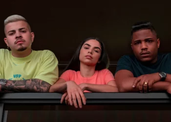 Jottapê, Bruna Mascarenhas e Christian Malheiros (Foto: Helena Yoshioka)