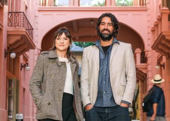 Leo Garcia e Mariana Mêmis Müller (Foto: Marina Candelária)