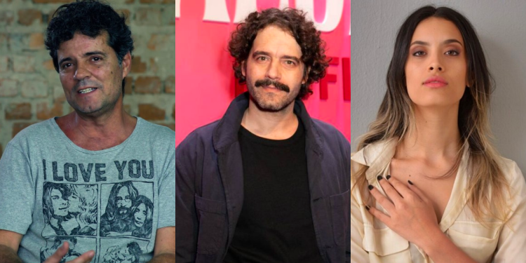 Felipe Camargo, Guilherme Winter e Tay Ravelli (Foto: Reprodução)