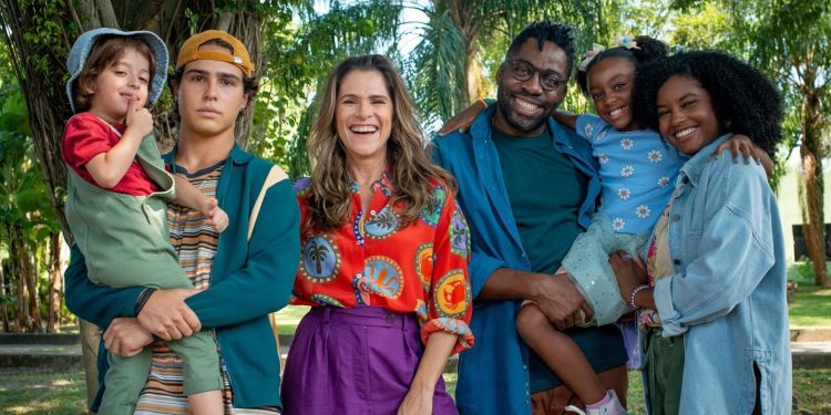 Ingrid Guimarães e Lázaro Ramos (Foto: Reprodução)