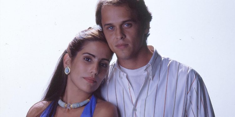 Glória Pires e Guilherme Fontes (Foto: Reprodução)