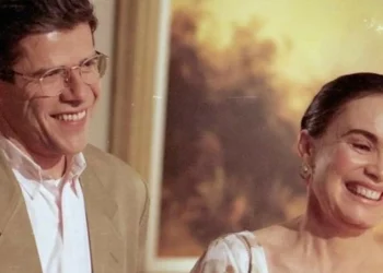 José Mayer e Regina Duarte (Foto: Reprodução)