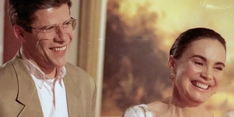 José Mayer e Regina Duarte (Foto: Reprodução)